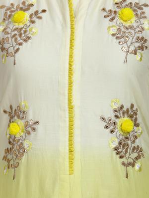 gota patti kurta palazzo set - 16375504 - Standard Image - 4