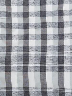 checkered printed saree with blouse - 16377942 - Standard Image - 4