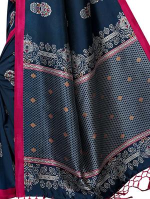 conversational mysore silk saree with blouse - 16378222 - Standard Image - 4