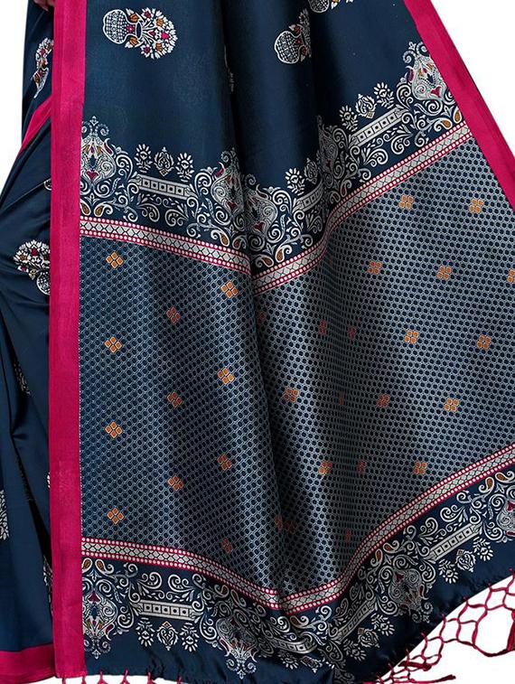 conversational mysore silk saree with blouse - 16378222 - Zoom Image - 4