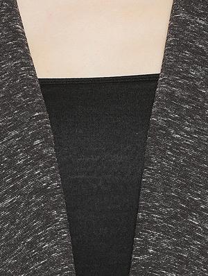 Solid asymmetric shrug - 16379032 - Standard Image - 4