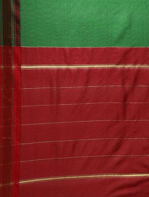 bordered woven saree - 16380854 - Standard Image - 4