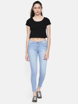 pocket detail skinny fit jeans - 16383780 - Standard Image - 4