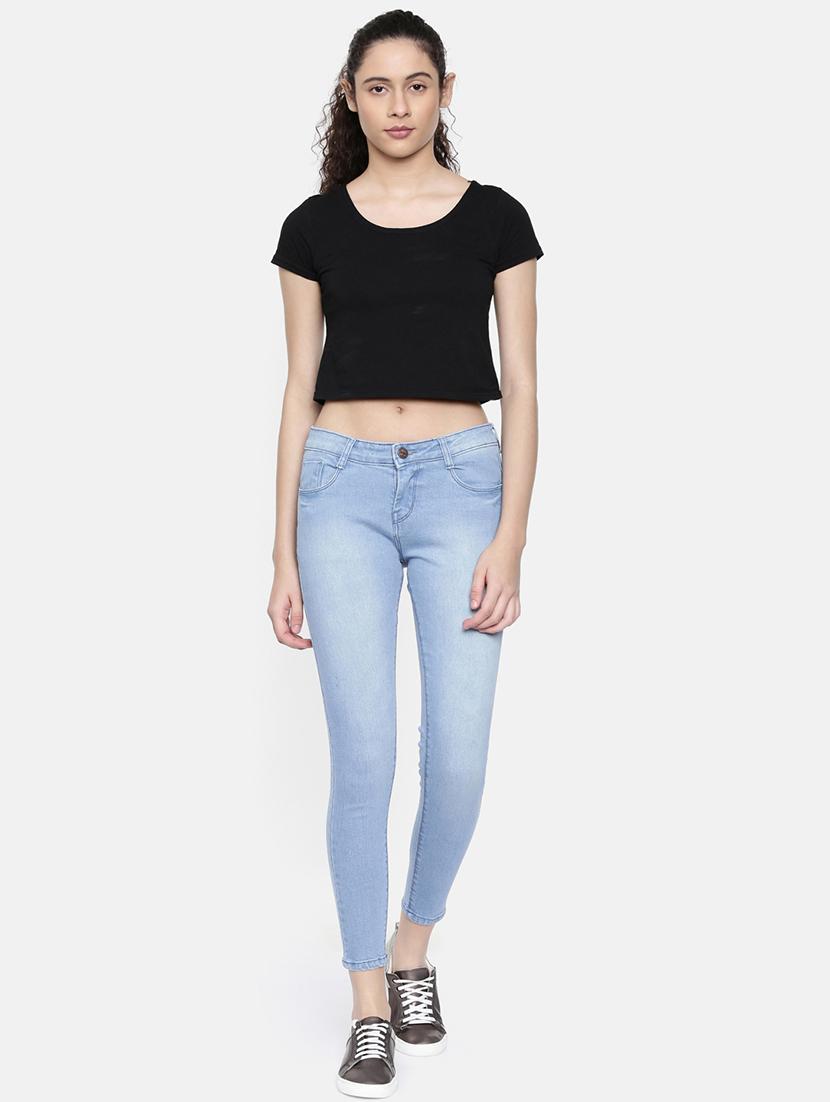pocket detail skinny fit jeans - 16383780 - Zoom Image - 4