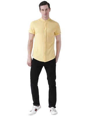 black solid corduroy casual trouser - 16383866 - Standard Image - 4
