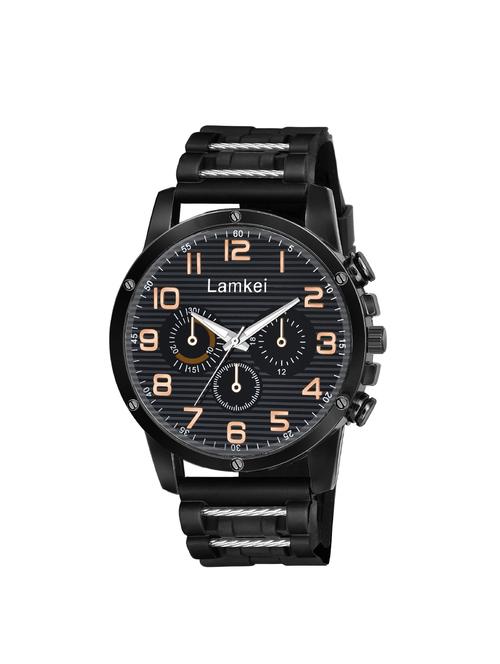 Lamkei LAM-1186 Round dial analog watch - 16384347 - Standard Image - 1