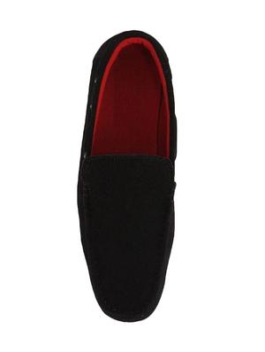 FOGGY black suede slip on loafers - 16385193 - Standard Image - 4