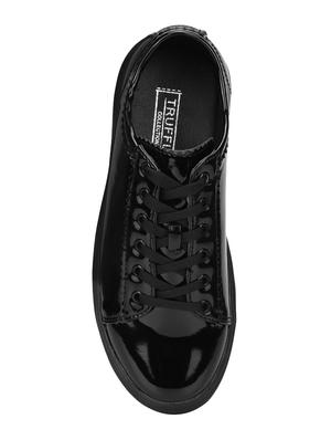 black lace-up sneakers - 16386415 - Standard Image - 4