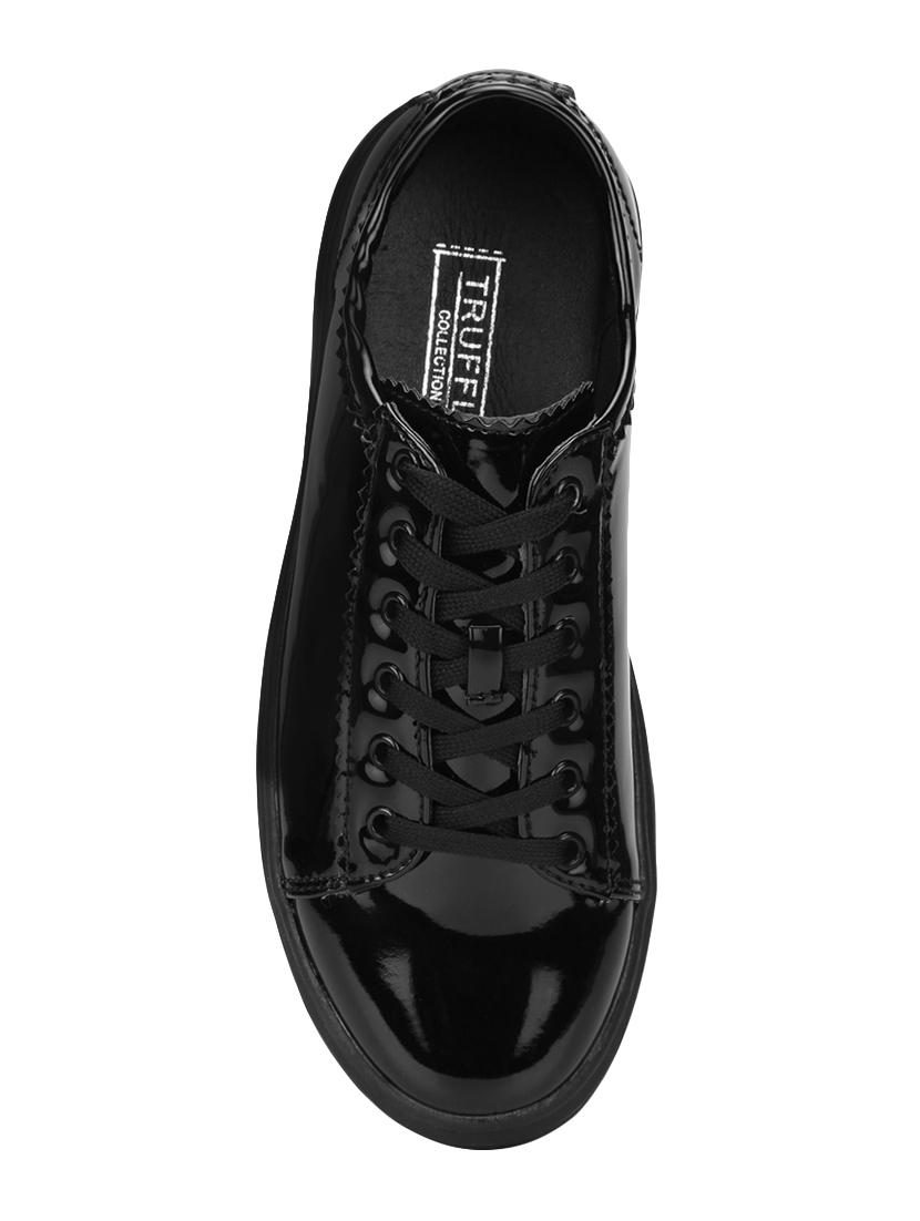 black lace-up sneakers - 16386415 - Zoom Image - 4