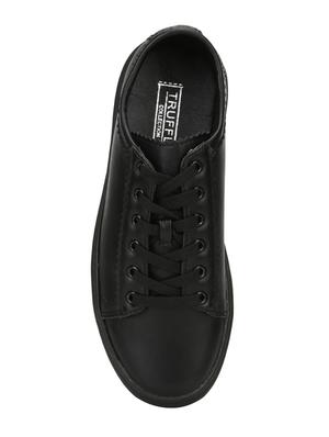 black lace-up sneakers - 16386416 - Standard Image - 4