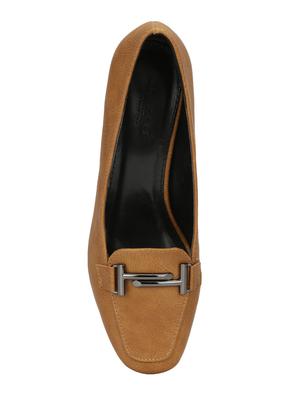 tan slip on pumps - 16386459 - Standard Image - 4