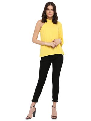 single shoulder bell sleeved top - 16389110 - Standard Image - 4
