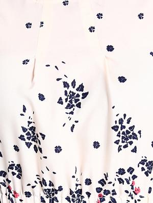 pocket detail floral a-line dress - 16389483 - Standard Image - 4