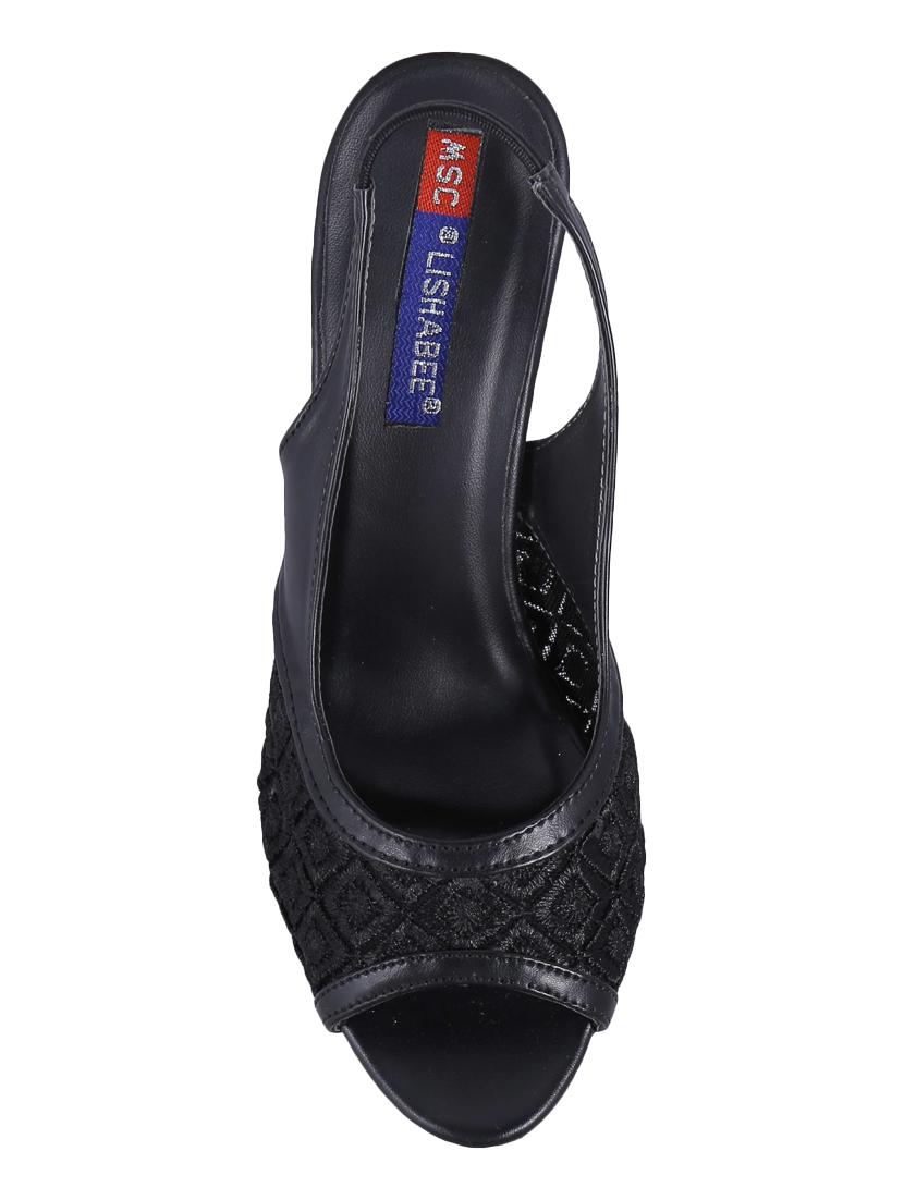 black back strap sandals - 16390764 - Zoom Image - 4