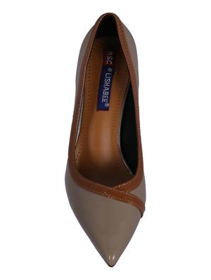 grey slip on pumps - 16390774 - Standard Image - 4