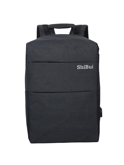 black nylon backpack - 16399831 - Standard Image - 1
