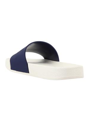 blue slip on slides - 16401669 - Standard Image - 4
