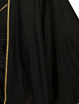 solid woven saree with blouse - 16405467 - Standard Image - 4