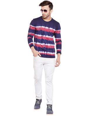 blue cotton tshirt - 16405822 - Standard Image - 4