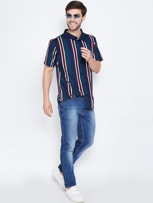 multi colored polyester casual shirt - 16407064 - Standard Image - 4