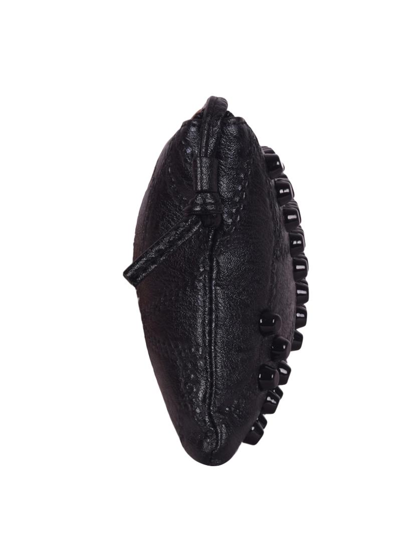 black leatherette (pu) regular sling bag - 16407803 - Zoom Image - 4