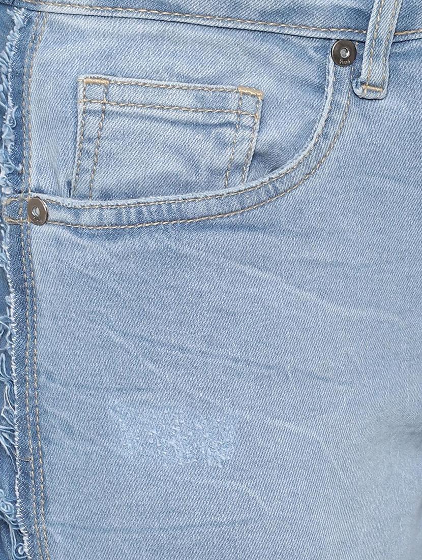 frayed hem pocket detail jean - 16409270 - Zoom Image - 4