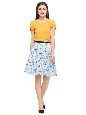 tulip sleeved top floral skirt set - 16410618 - Standard Image - 4