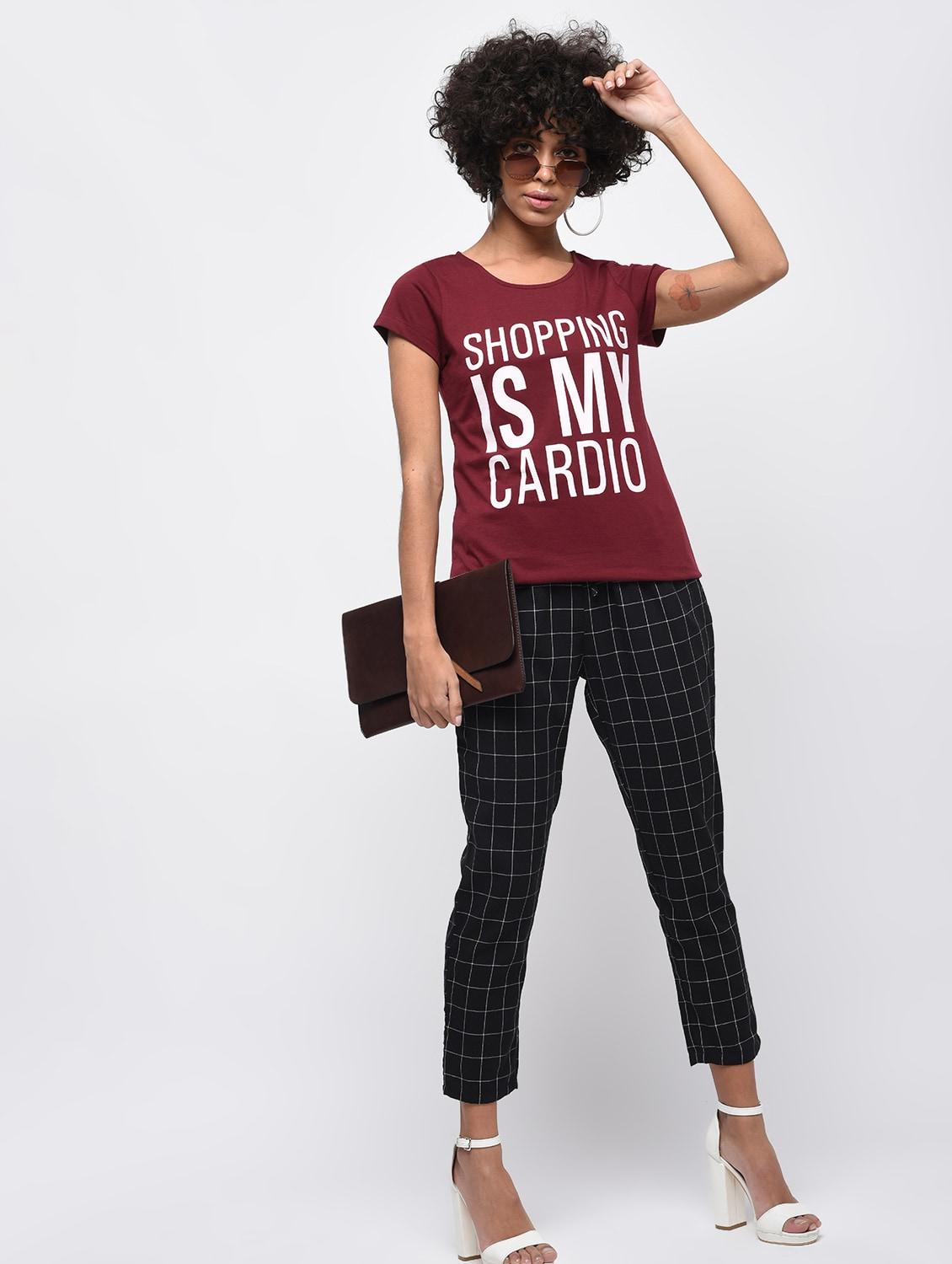 round neck quirky text tee - 16416729 - Zoom Image - 4