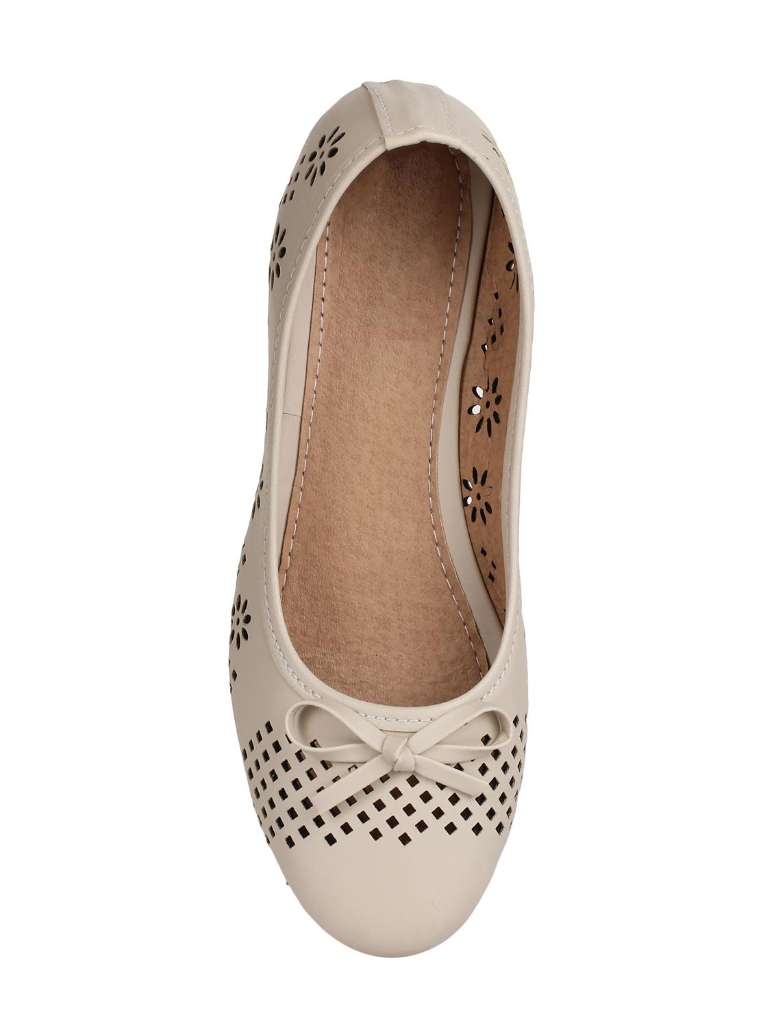 beige slip on ballerins - 16417444 - Zoom Image - 4