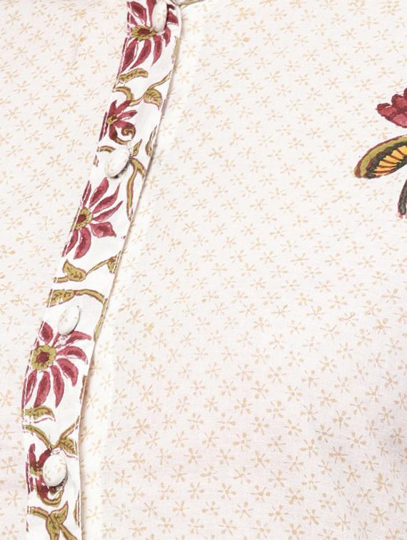 printed kurta palazzo set - 16417942 - Zoom Image - 4