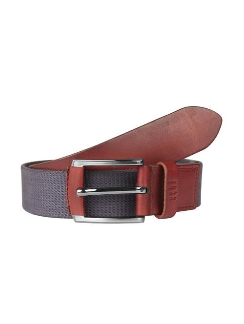 grey and brown fabric belt - 16418853 - Standard Image - 1