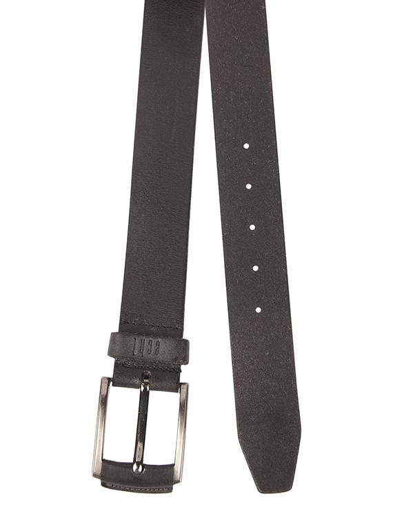 charcol black leather belt - 16418857 - Zoom Image - 4