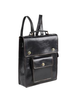 black leather backpack - 16419132 - Standard Image - 4