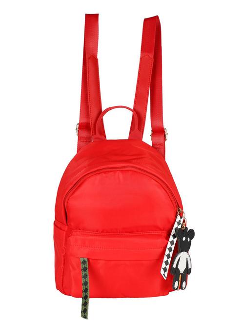red leatherette (pu) regular backpack - 16419331 - Very Small Image - 1