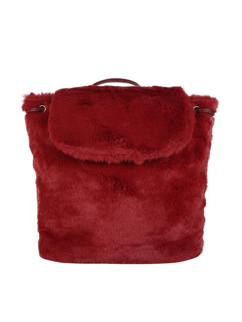 red leatherette (pu) regular backpack - 16419339 - Standard Image - 1