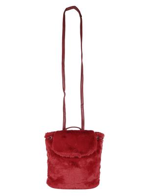 red leatherette (pu) regular backpack - 16419339 - Standard Image - 4
