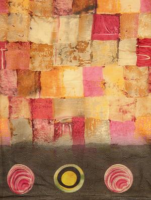 geometric printed saree with blouse - 16420119 - Standard Image - 4