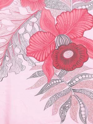 floral printed saree with blouse - 16420268 - Standard Image - 4