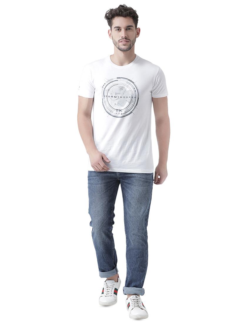 blue light washed denim jeans - 16420632 - Zoom Image - 4