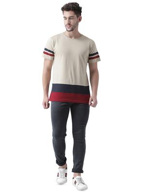 grey solid plain denim jeans - 16420638 - Standard Image - 4
