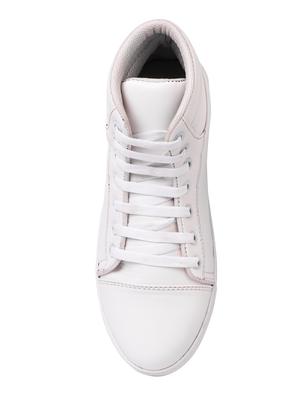 white lace-up sneakers - 16423479 - Standard Image - 4