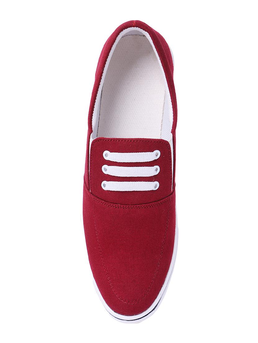 footprint maroon canvas slipons - 16424300 - Zoom Image - 4