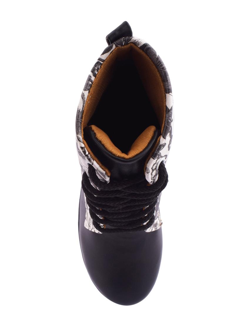 black ankle lace up boots - 16425074 - Zoom Image - 4