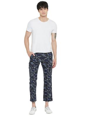 blue camouflage print cargo - 16427295 - Standard Image - 4