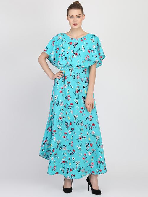 floral layered maxi dress - 16427866 - Standard Image - 1