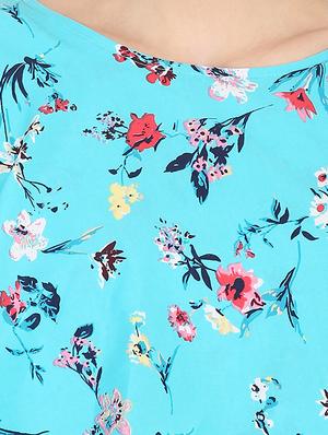 floral layered maxi dress - 16427866 - Standard Image - 4