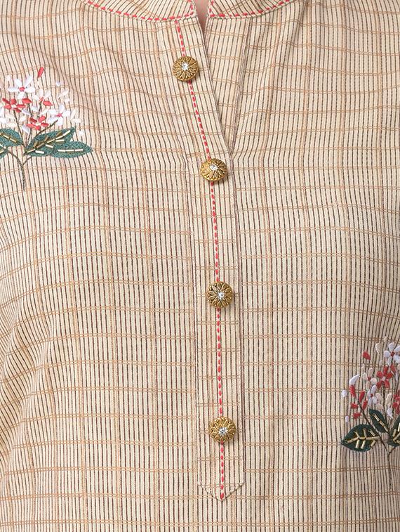embroidered kurta pant set - 16428350 - Zoom Image - 4