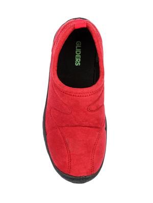 red slip on sports shoes - 16428972 - Standard Image - 4