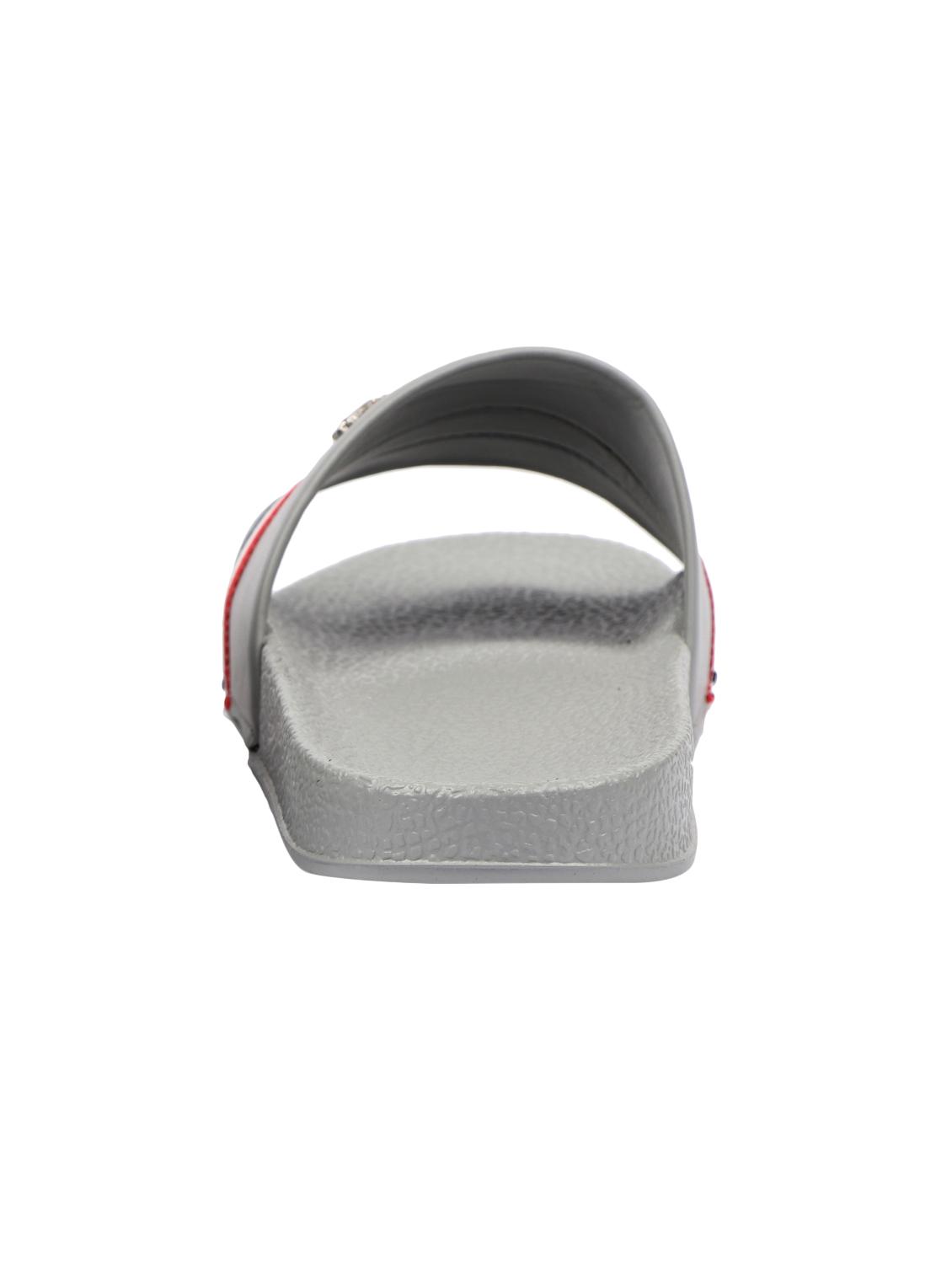 shoemate grey leatherette slip on flip flops - 16430425 - Zoom Image - 4