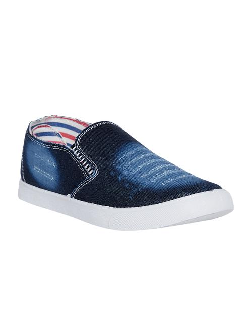 longwalk blue denim slipons - 16432459 - Standard Image - 1